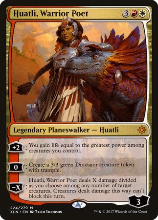 Huatli, Warrior Poet [Ixalan] | Black Swamp Games