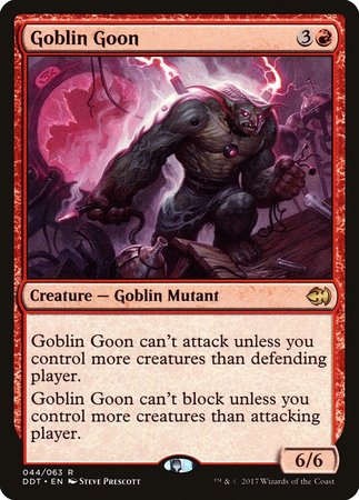 Goblin Goon [Duel Decks: Merfolk vs. Goblins] | Black Swamp Games