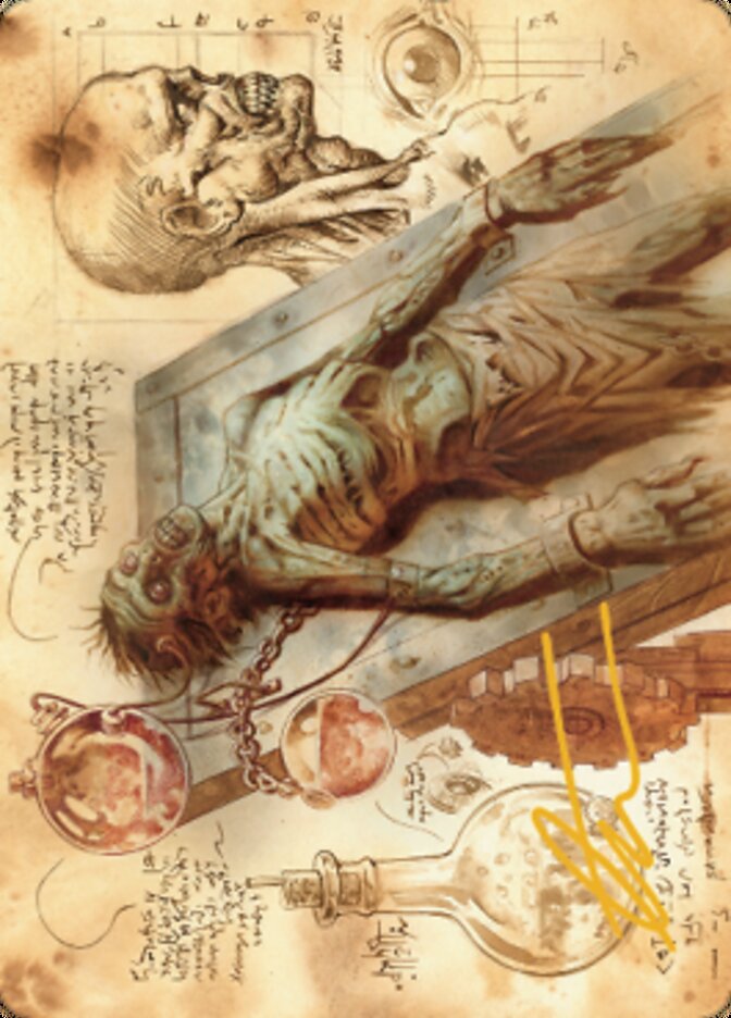 Ashnod's Altar Art Card (Gold-Stamped Signature) [The Brothers' War Art Series] | Black Swamp Games