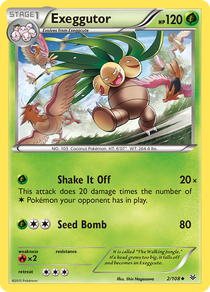 Exeggutor (2/108) [XY: Roaring Skies] | Black Swamp Games