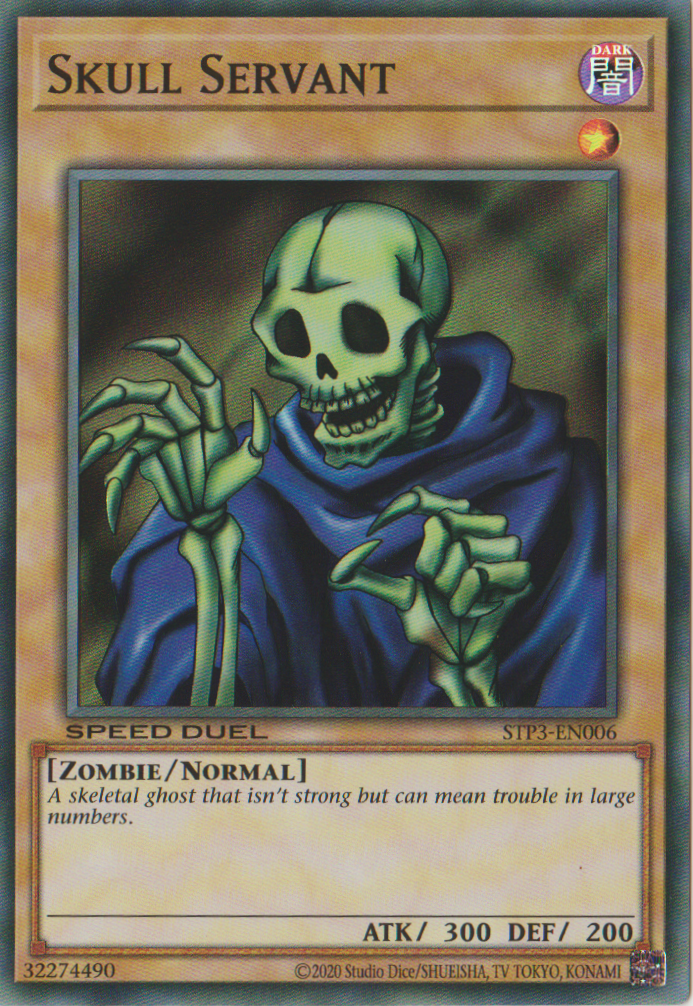 Skull Servant [STP3-EN006] Super Rare | Black Swamp Games