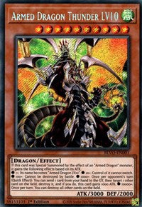 Armed Dragon Thunder LV10 [BLVO-EN001] Secret Rare | Black Swamp Games