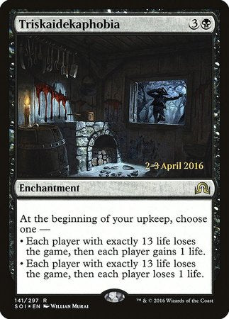 Triskaidekaphobia [Shadows over Innistrad Promos] | Black Swamp Games