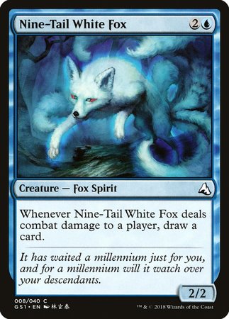 Nine-Tail White Fox [Global Series Jiang Yanggu & Mu Yanling] | Black Swamp Games