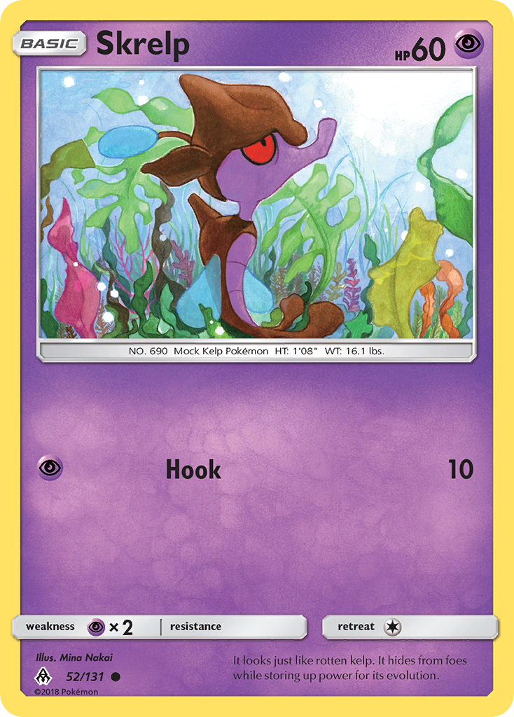 Skrelp (52/131) [Sun & Moon: Forbidden Light] | Black Swamp Games