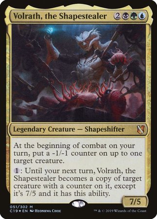 Volrath, the Shapestealer [Commander 2019] | Black Swamp Games