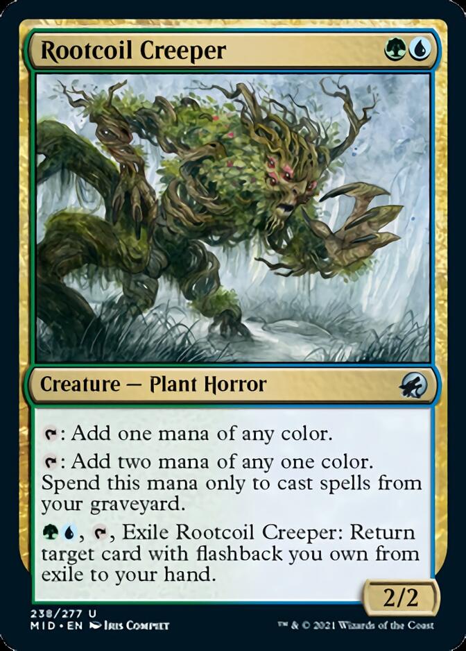 Rootcoil Creeper [Innistrad: Midnight Hunt] | Black Swamp Games