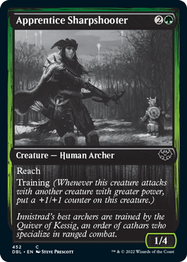 Apprentice Sharpshooter [Innistrad: Double Feature] | Black Swamp Games