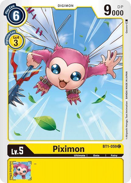 Piximon [BT1-059] [Release Special Booster Ver.1.0] | Black Swamp Games