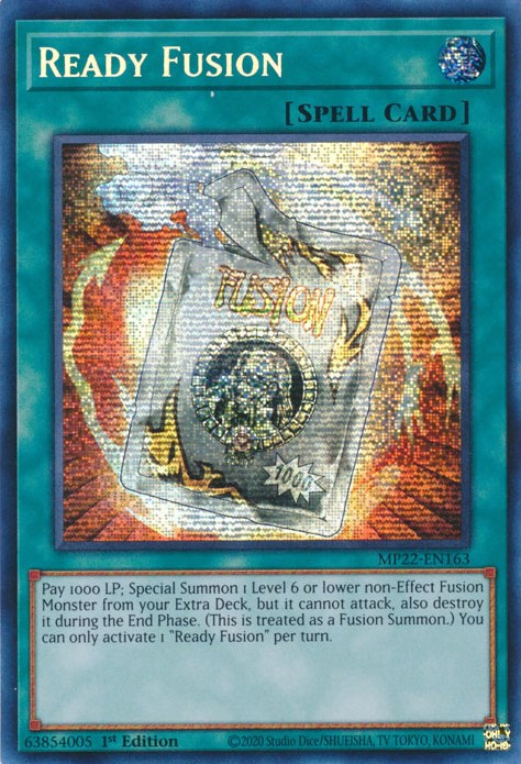 Ready Fusion [MP22-EN163] Prismatic Secret Rare | Black Swamp Games