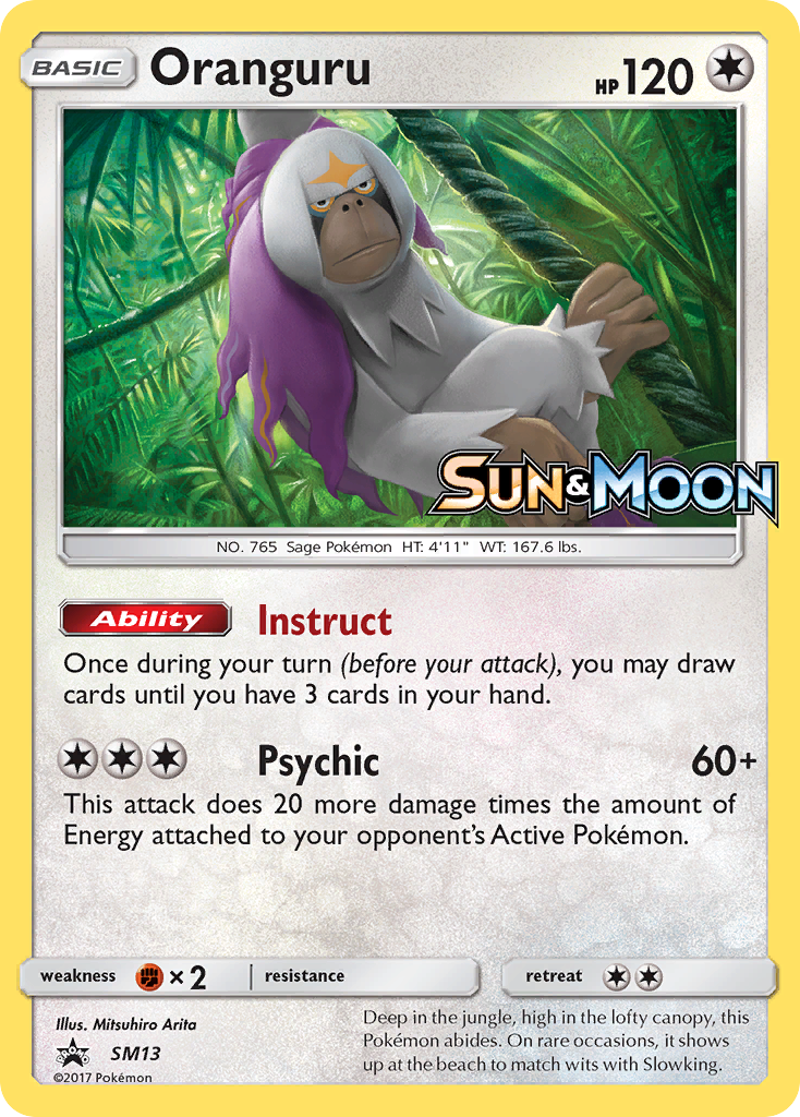 Oranguru (SM13) [Sun & Moon: Black Star Promos] | Black Swamp Games