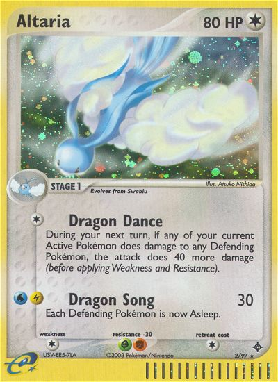 Altaria (2/97) [EX: Dragon] | Black Swamp Games