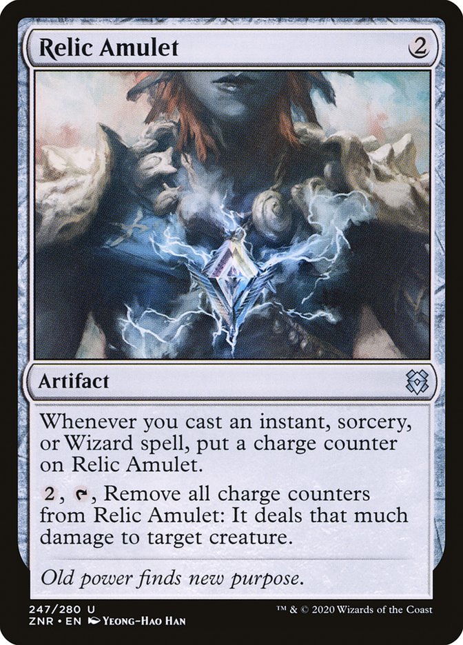 Relic Amulet [Zendikar Rising] | Black Swamp Games