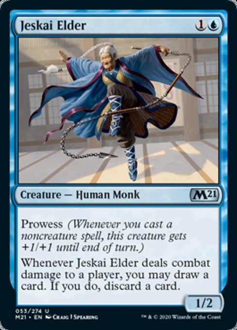 Jeskai Elder [Core Set 2021] | Black Swamp Games