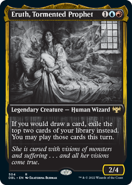 Eruth, Tormented Prophet [Innistrad: Double Feature] | Black Swamp Games