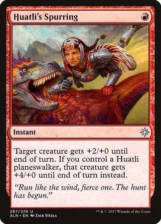 Huatli's Spurring [Ixalan] | Black Swamp Games