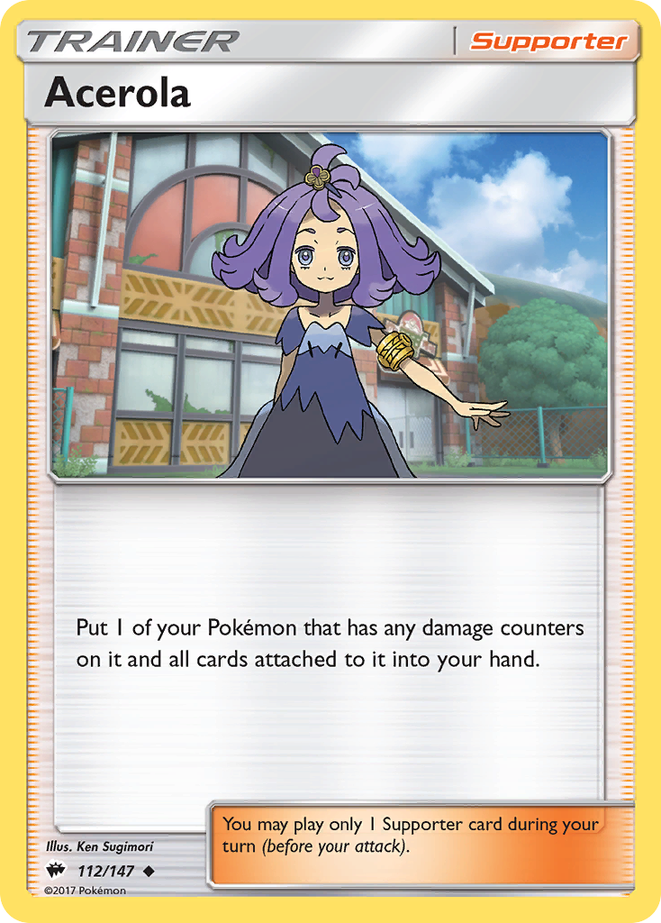 Acerola (112/147) [Sun & Moon: Burning Shadows] | Black Swamp Games