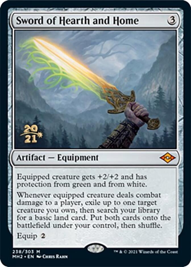 Sword of Hearth and Home [Modern Horizons 2 Prerelease Promos] | Black Swamp Games