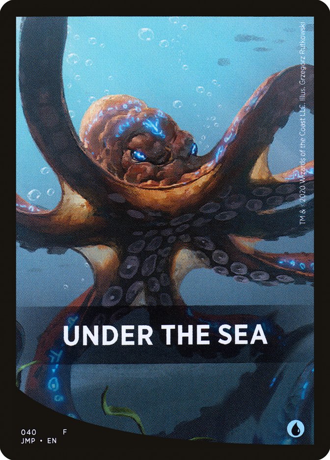 Under the Sea Theme Card [Jumpstart Front Cards] | Black Swamp Games