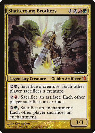 Shattergang Brothers [Commander 2013] | Black Swamp Games