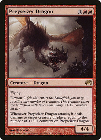 Preyseizer Dragon [Planechase 2012] | Black Swamp Games