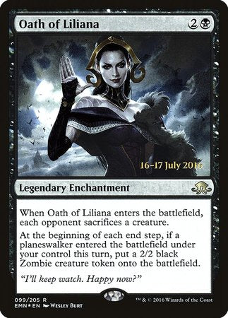 Oath of Liliana [Eldritch Moon Promos] | Black Swamp Games