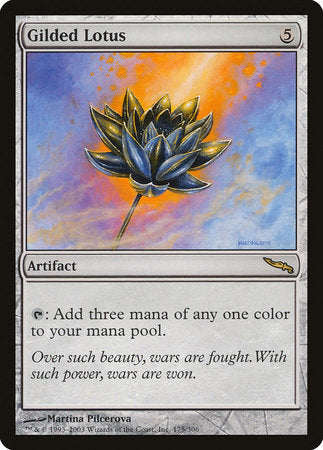 Gilded Lotus [Mirrodin] | Black Swamp Games