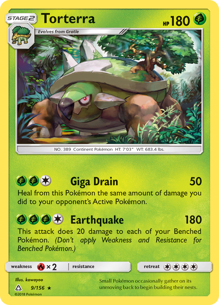 Torterra (9/156) [Sun & Moon: Ultra Prism] | Black Swamp Games