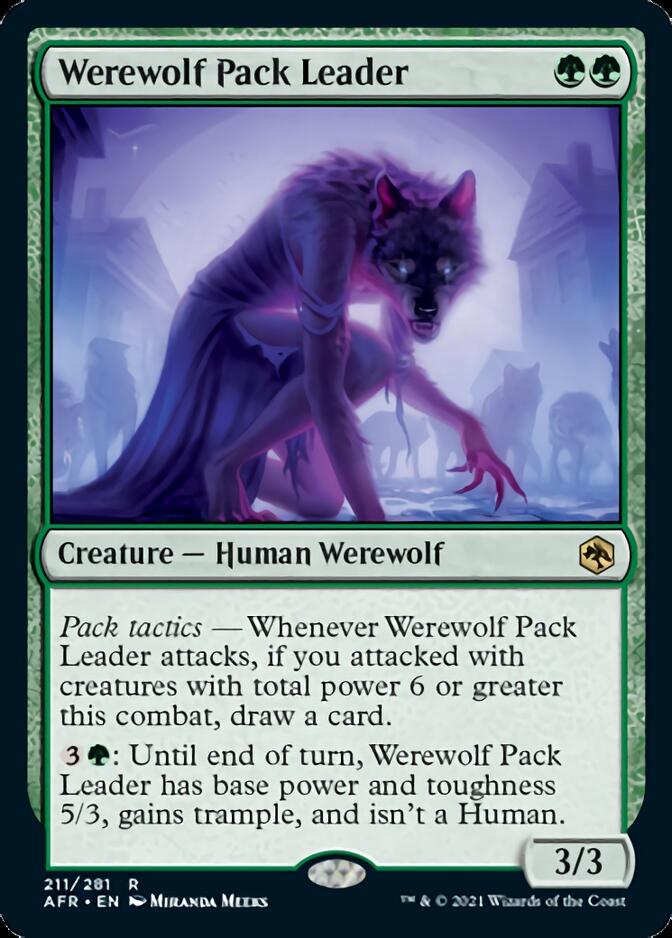 Werewolf Pack Leader [Dungeons & Dragons: Adventures in the Forgotten Realms] | Black Swamp Games