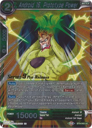 Android 16, Prototype Power [BT9-043] | Black Swamp Games
