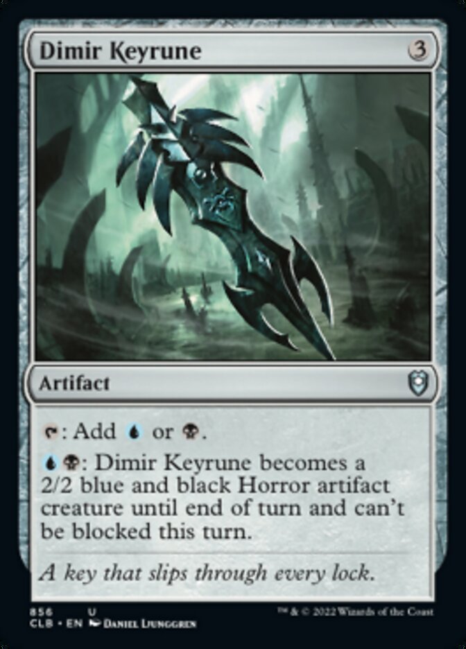 Dimir Keyrune [Commander Legends: Battle for Baldur's Gate] | Black Swamp Games