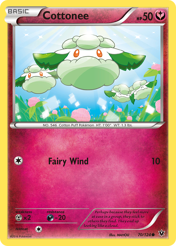 Cottonee (70/124) [XY: Fates Collide] | Black Swamp Games