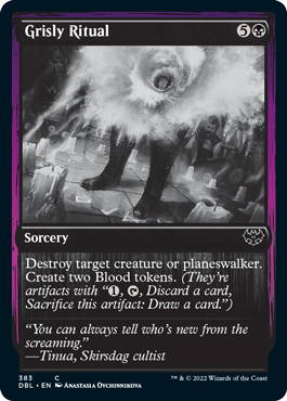 Grisly Ritual [Innistrad: Double Feature] | Black Swamp Games