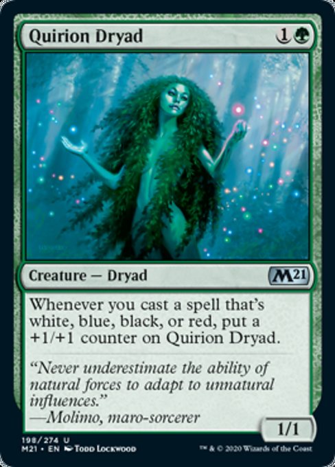 Quirion Dryad [Core Set 2021] | Black Swamp Games