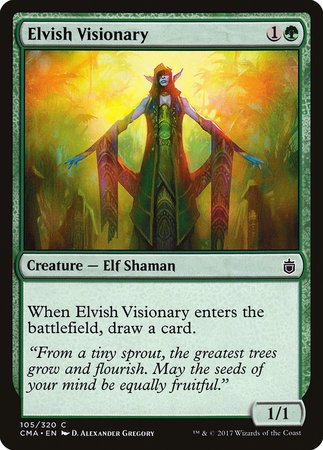 Elvish Visionary [Commander Anthology] | Black Swamp Games