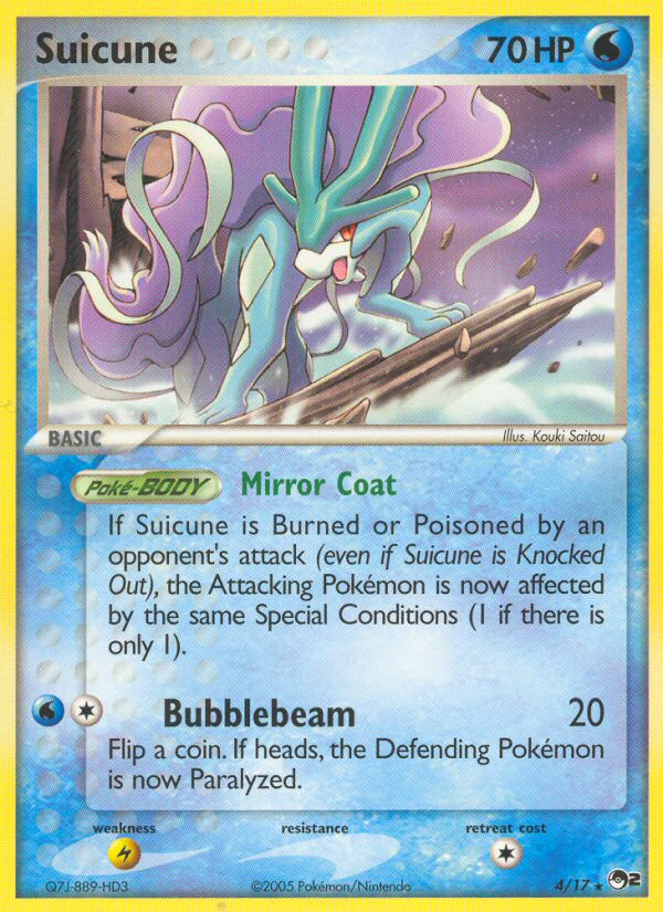 Suicune (4/17) [POP Series 2] | Black Swamp Games