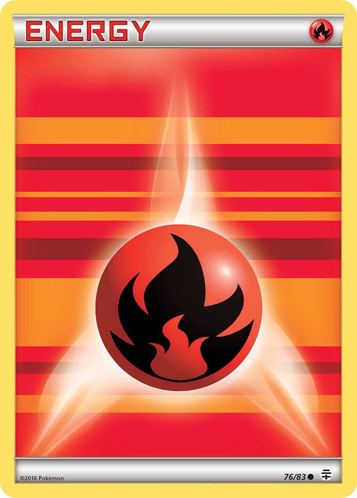 Fire Energy (76/83) [XY: Generations] | Black Swamp Games