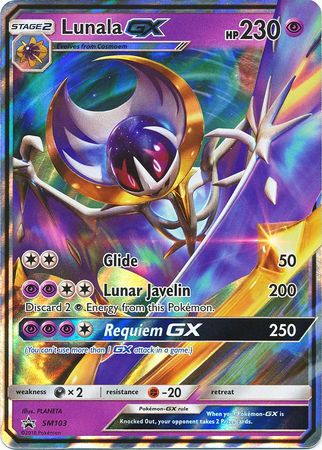 Lunala GX (SM103) (Jumbo Card) [Sun & Moon: Black Star Promos] | Black Swamp Games