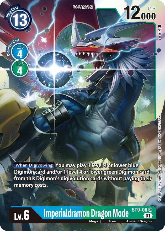 Imperialdramon Dragon Mode [ST9-06] [Starter Deck: Ultimate Ancient Dragon] | Black Swamp Games