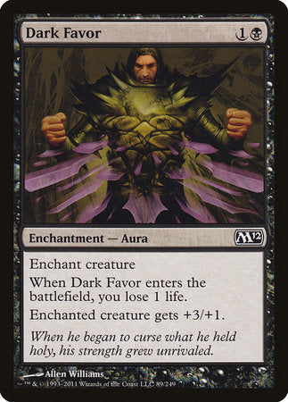Dark Favor [Magic 2012] | Black Swamp Games
