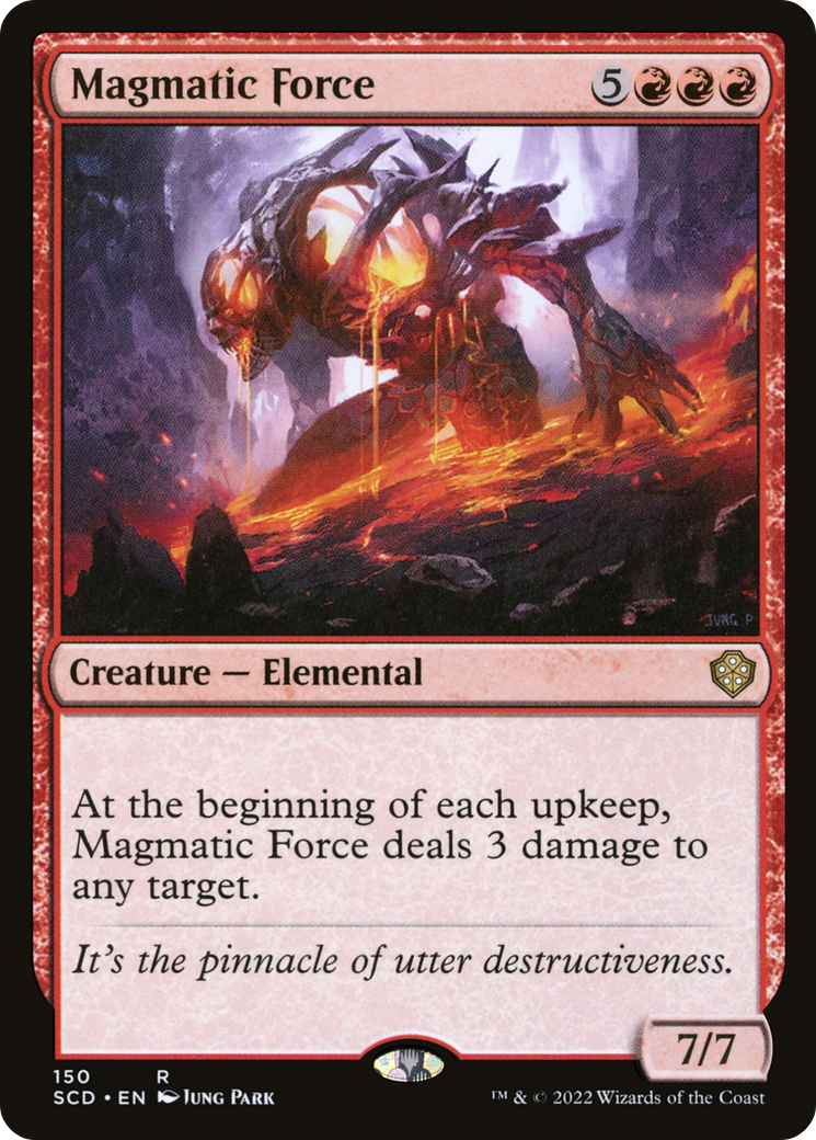 Magmatic Force [Starter Commander Decks] | Black Swamp Games