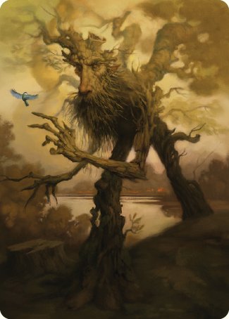 Treefolk Token Art Card [The Lord of the Rings: Tales of Middle-earth Art Series] | Black Swamp Games