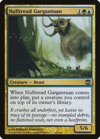 Nulltread Gargantuan [Alara Reborn] | Black Swamp Games