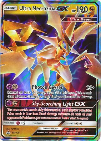 Ultra Necrozma GX (SM126) (Jumbo Card) [Sun & Moon: Black Star Promos] | Black Swamp Games