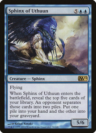 Sphinx of Uthuun [Magic 2012] | Black Swamp Games