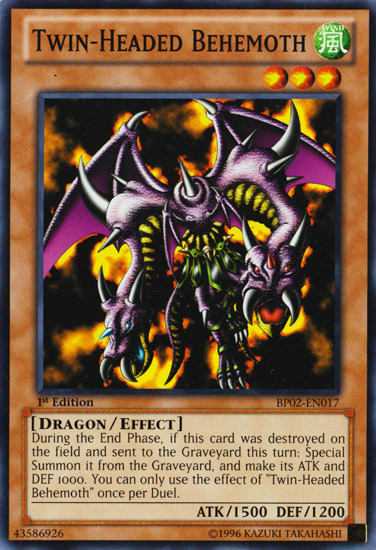 Twin-Headed Behemoth [BP02-EN017] Mosaic Rare | Black Swamp Games