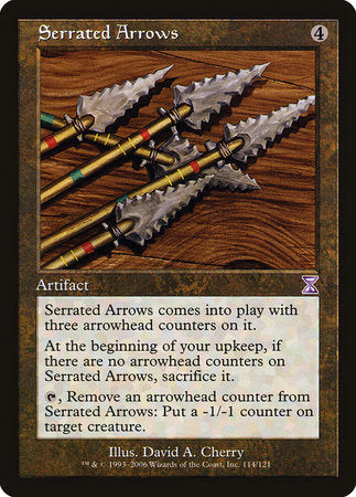 Serrated Arrows [Time Spiral Timeshifted] | Black Swamp Games