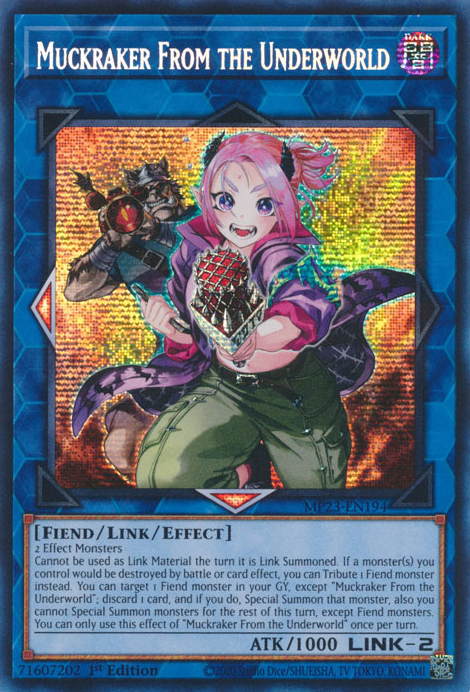 Muckraker From the Underworld [MP23-EN194] Prismatic Secret Rare | Black Swamp Games