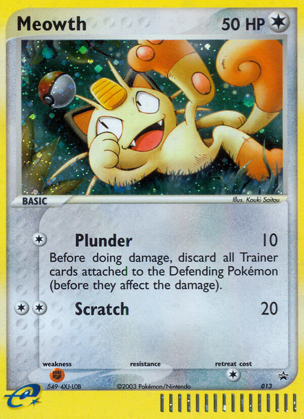 Meowth (013) [Nintendo: Black Star Promos] | Black Swamp Games