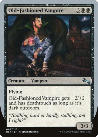 Old-Fashioned Vampire [Unstable] | Black Swamp Games
